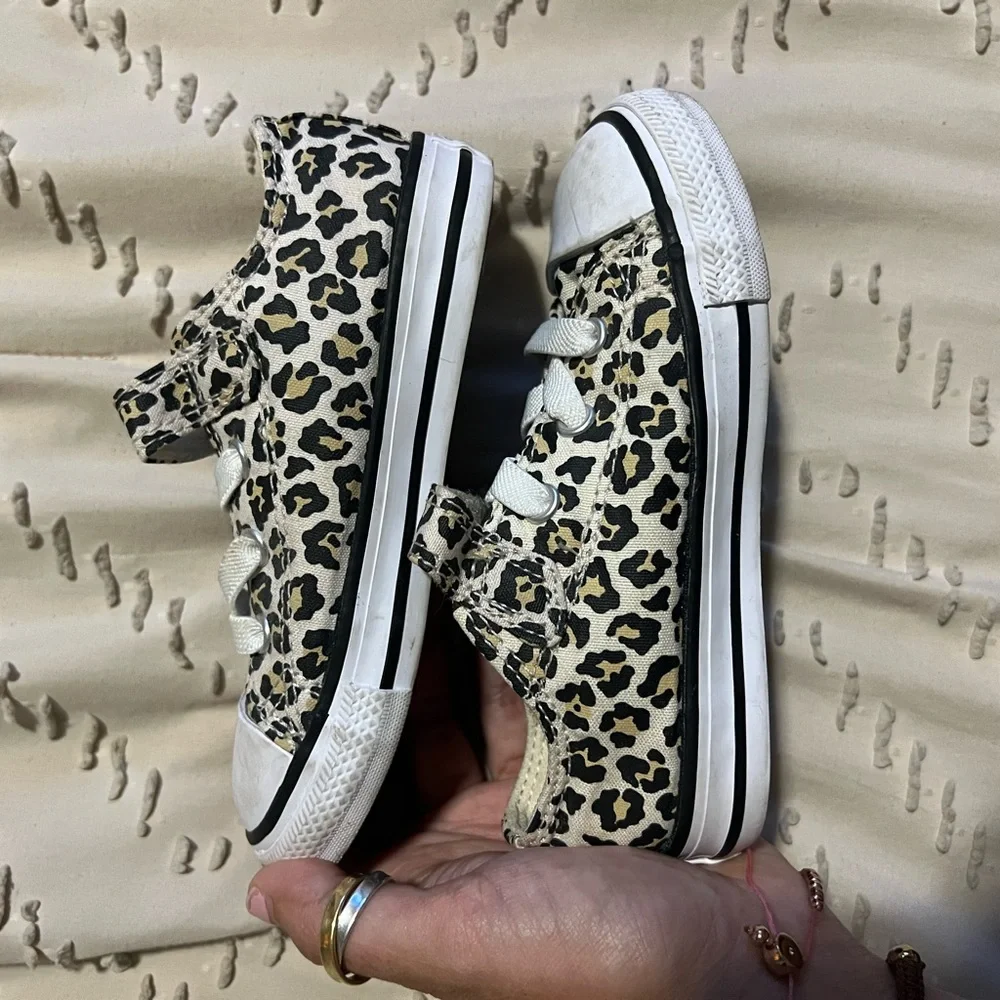 Converse Kids Wild Leopard Sneakers
